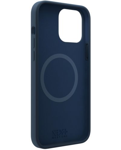Калъф Next One - Silicon MagSafe, iPhone 13 Pro Max, син - 4