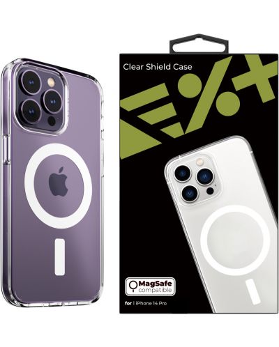 Калъф Next One - Clear Shield MagSafe, iPhone 14 Pro, прозрачен - 9