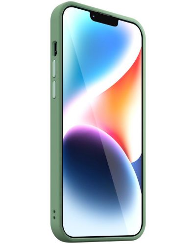 Калъф Next One - Pistachio Mist Shield MagSafe, iPhone 14 Plus, зелен - 6