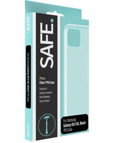 Калъф Safe - Galaxy A53 5G, прозрачен - 2