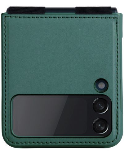Калъф Nillkin - Qin Leather, Galaxy Z Flip4, зелен - 2
