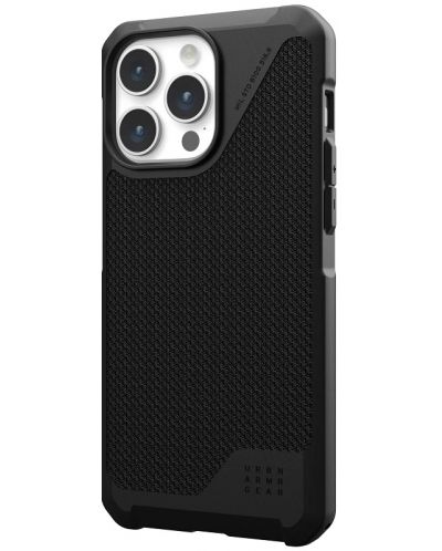 Калъф UAG - Metropolis LT Kevlar MagSafe, iPhone 15 Pro Max, черен - 1