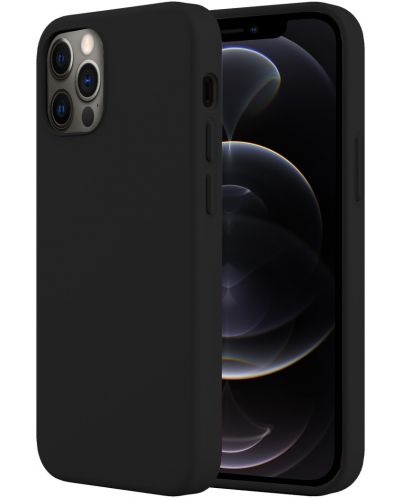 Калъф Next One - Silicon, iPhone 12 Pro Max, черен - 2