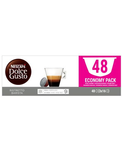 Кафе капсули NESCAFE Dolce Gusto - Ristretto Barista Economy pack, 48 напитки - 2