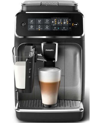 Кафеавтомат Philips - EP-3246/70 LatteGo, 15 bar, 1.8 l, черен - 1