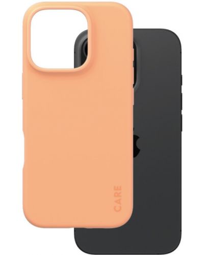 Калъф CARE - Fashionable, iPhone 16 Pro, Peachy - 4