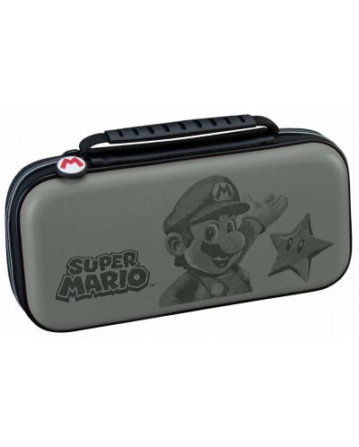 Калъф Big Ben - Grey "Mario", за Nintendo Switch, сив - 1