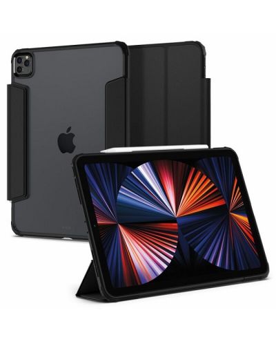 Калъф Spigen - Ultra Hybrid Pro, iPad Pro 11, черен - 1
