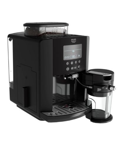Кафеавтомат Krups -EA819N10 Arabica Latte, 15 bar, 1.7 l, черен - 3