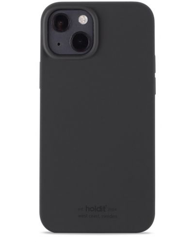 Калъф Holdit - Silicone, iPhone 14/13, черен - 1