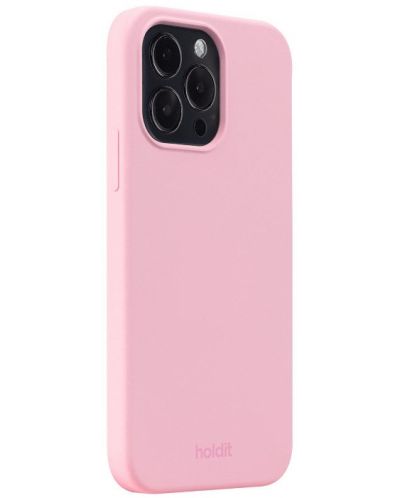 Калъф Holdit - Silicone, iPhone 15 Pro Max, розов - 2