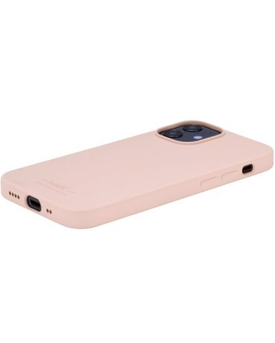 Калъф Holdit - Silicone, iPhone 12 mini, Bush Pink - 2