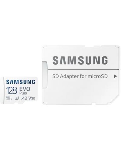 Карта памет Samsung - EVO Plus, 128GB, microSDXC, Class10 + адаптер - 6
