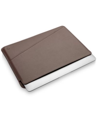 Калъф Decoded - Core Leather, MacBook 16'', кафяв - 5