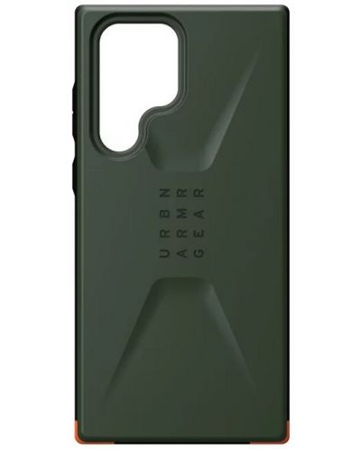 Калъф UAG - Civilian, Galaxy S22 Ultra, Olive - 1