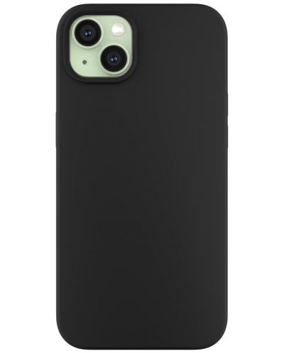 Калъф Next One - Black Silicone MagSafe, iPhone 15 Plus, черен - 1