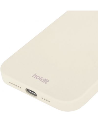 Калъф Holdit - Silicone, iPhone 15 Pro, Soft Linen - 2