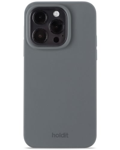Калъф Holdit - Silicone, iPhone 13 Pro, Space Gray - 1