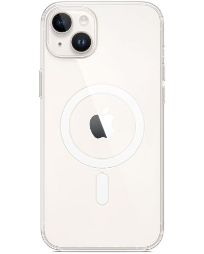 Калъф Apple - Clear MagSafe, iPhone 14 Plus, прозрачен - 1