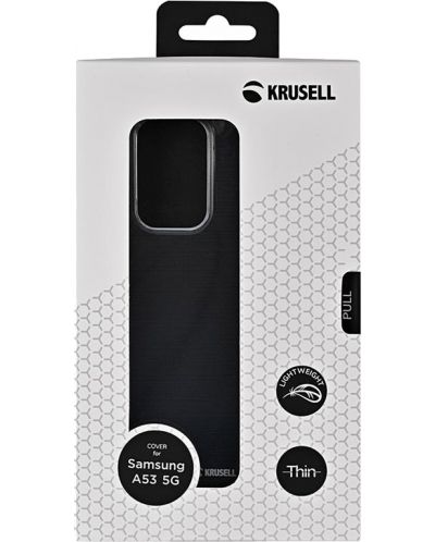 Калъф Krusell - Soft, Galaxy A53, прозрачен - 2