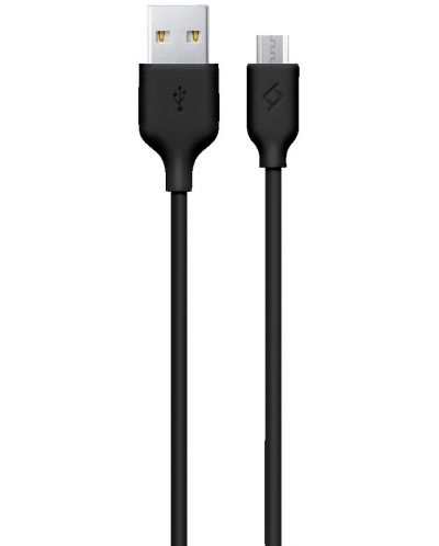 Кабел ttec - New, USB-A/Micro USB, 1.2 m, черен - 1