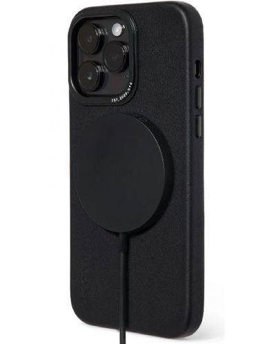 Калъф Decoded - Leather, iPhone 14 Pro Max, черен - 2