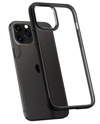 Калъф Spigen - Ultra Hybrid, iPhone 12 Pro Max, черен - 2
