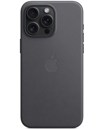 Калъф Apple - FineWoven MagSafe, iPhone 15 Pro Max, черен - 4