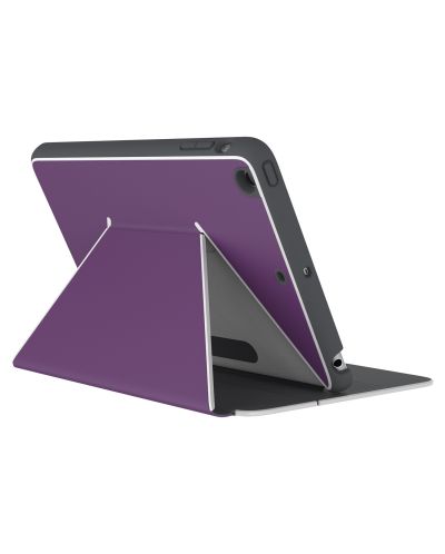 Калъф Speck iPad Mini 4 DuraFolio Acai Purple/White/Slate Grey - 1