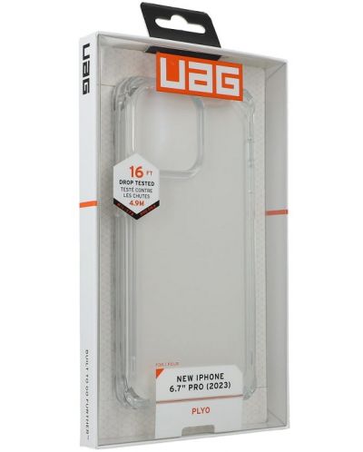Калъф UAG - Plyo, iPhone 15 Pro Max, Ice - 10