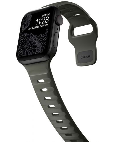 Каишка Nomad - Sport M/L, Apple Watch 1-8/Ultra/SE, зелена - 4