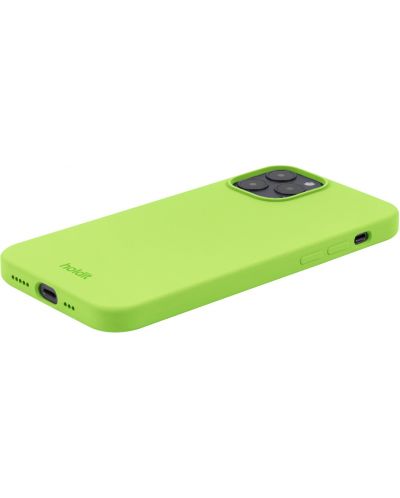Калъф Holdit - Silicone, iPhone 12/12 Pro, Acid Green - 3