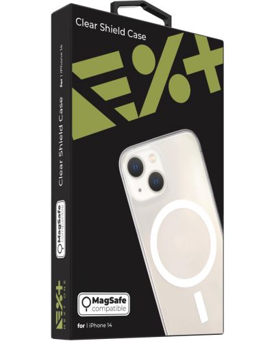 Калъф Next One - Clear Shield MagSafe, iPhone 14, прозрачен - 8
