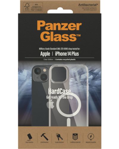Калъф PanzerGlass - HardCase MagSafe, iPhone 14 Plus, прозрачен - 3