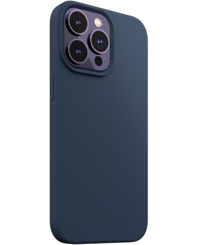 Калъф Next One - Silicon MagSafe, iPhone 14 Pro Max, син - 5