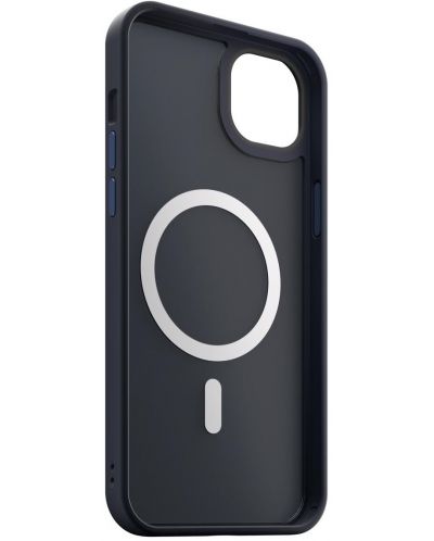 Калъф Next One - Midnight Mist Shield MagSafe, iPhone 15 Plus, тъмносин - 5