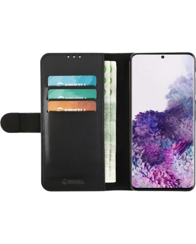 Калъф Krusell - Phone Wallet, Galaxy S22 Plus, черен - 3