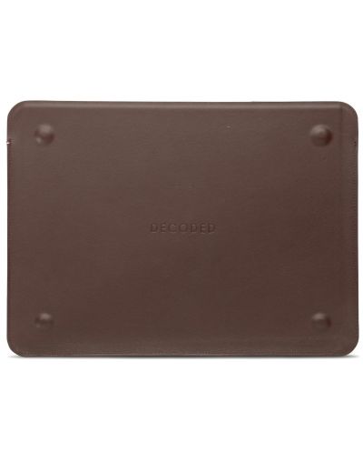 Калъф Decoded - Core Leather, MacBook 16'', кафяв - 2
