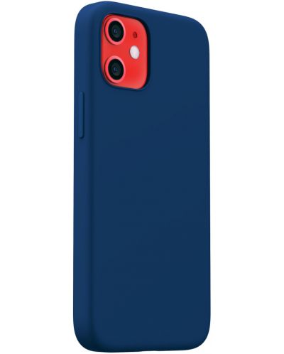 Калъф Next One - Silicon, iPhone 12 mini, син - 3