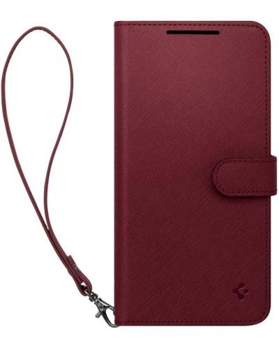 Калъф Spigen - Wallet S Plus, Galaxy S23 Plus, червен - 3