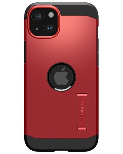 Калъф Spigen - Tough Armor MagSafe, iPhone 15, червен - 2
