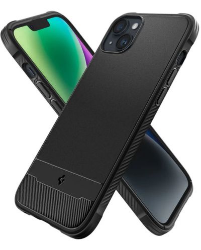 Калъф Spigen - Rugged Armor Mag, iPhone 14/13, черен - 6