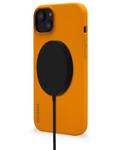 Калъф Decoded - Silicone, iPhone 14 Plus, оранжев - 2