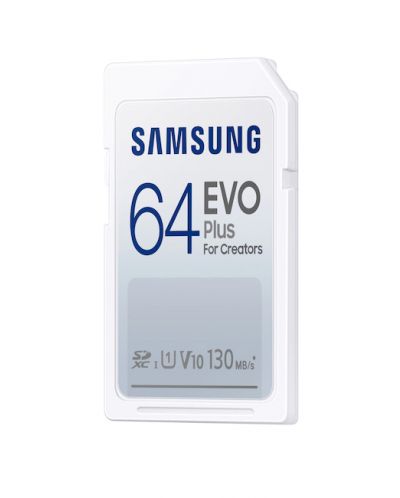 Карта памет Samsung - EVO Plus, 64GB, SDXC, Class10 - 2