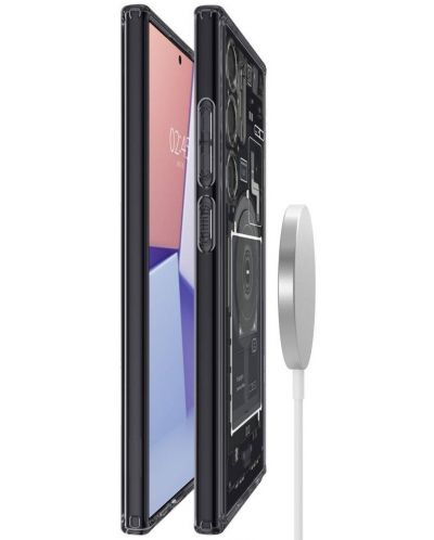 Калъф Spigen - Ultra Hybrid OneTap, MagSafe, Galaxy S24 Ultra, Zero One - 5