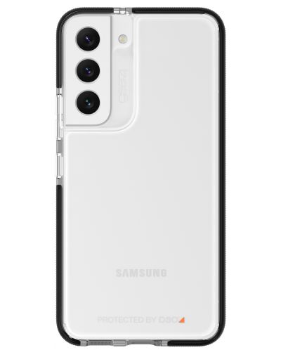 Калъф Gear4 - Santa Cruz, Galaxy S22, прозрачен/черен - 5