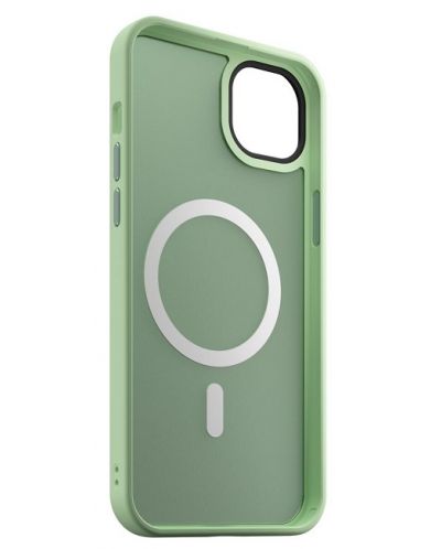 Калъф Next One - Pistachio Mist Shield MagSafe, iPhone 15 Plus, зелен - 4