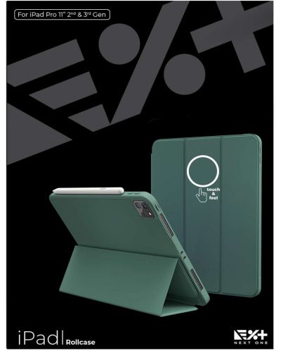 Калъф Next One - Roll Case, iPad 11, зелен - 10