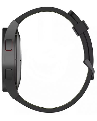 Каишка Techsuit - W002, Galaxy Watch/Huawei Watch, 20 mm, сива/жълта - 4