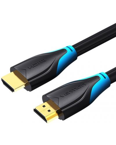 Кабел Vention  - HDMI/HDMI, 1m, черен - 1